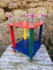VINTAGE TABLE CRAYON Étagère dlg Pierre SALA-DESIGN 80 1980 comprar usado  Enviando para Brazil