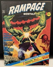 Rampage monthly comic for sale  BEDFORD