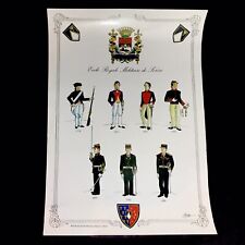 Affiche uniforme gendarmes d'occasion  Nantes-