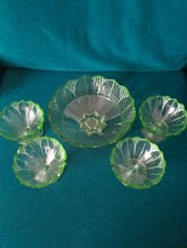 Vintage uranium glass for sale  LEICESTER