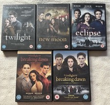 Twilight saga dvds for sale  TELFORD