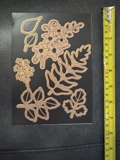 Juego de 7 troqueles verdes y hojas para hacer tarjetas segunda mano  Embacar hacia Mexico