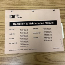 Cat caterpillar gc15k for sale  Sugar Grove