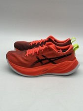 Tênis de corrida ASICS Superblast masculino tamanho 11.5 Sunrise vermelho preto 1013A127. comprar usado  Enviando para Brazil