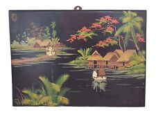 Tableau indochine bois d'occasion  Montélimar