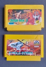 Usado, VTG Lot Jungle Strike + Jungle Book 3 FAMICOM FAMICLONE GAME CARTRIDGES VINTAGE  comprar usado  Enviando para Brazil