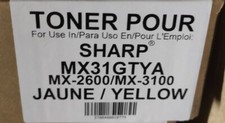 Toner sharp yellow d'occasion  Villejuif
