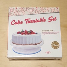 Cake turntable set for sale  VERWOOD