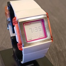 Casio Bg-2001 Baby-G Vintage Raro Branco Rosa Bom Estado Nova Bateria  comprar usado  Enviando para Brazil