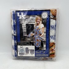Kit para churrasco faça você mesmo University Kentucky Avental Forno Luva Suporte de Panelas Tecido + Padrão comprar usado  Enviando para Brazil