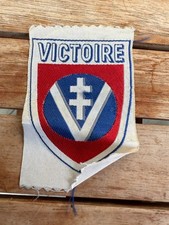 Insigne tissu victoire d'occasion  Lorient