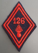 Insigne 126 régiment d'occasion  Toulon-