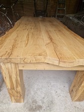 Table artisanale chêne d'occasion  Viarmes
