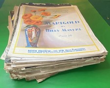Vintage sheet music d'occasion  Expédié en Belgium