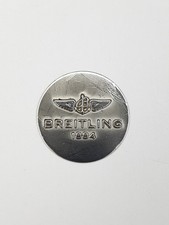 Emblema/escudo Breitling 1884 para fundo da caixa - 16,8 mm - Peças comprar usado Emblema/escudo Breitling 1884 para fundo da caixa - 16,8 mm - Peças comprar usado  Enviando para Brazil