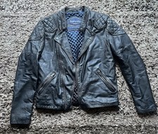 superdry leather ryan jacket for sale  MANSFIELD