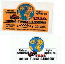 Adesivi africa cannonball usato  Venaria Reale