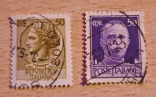 Francobolli timbrati italia usato  Zoagli