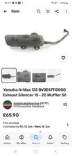 Yamaha nmax moped for sale  CHATHAM