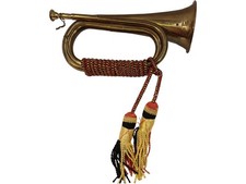 Brass bugle decorative for sale  UK