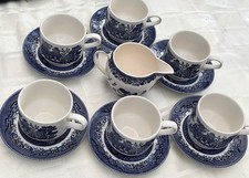 Blue willow tea for sale  FAKENHAM