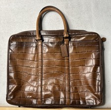 coach men s leather bag for sale  Austin