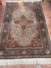 Kashmiri rug silk for sale  ONGAR
