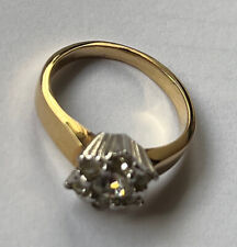 Bague plaque brillants d'occasion  Cergy-