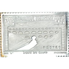 Médaille postal stamp d'occasion  Lille-