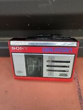 Walkman Sony wm-33 rojo raro con equalizador, usado comprar usado  Enviando para Brazil