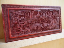 Chinese lacquer red d'occasion  Champs-sur-Marne