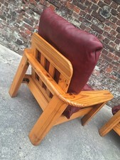Paire fauteuils vintage d'occasion  Saint-Amand-les-Eaux