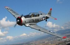 North American T-6 Texan Advanced Trainer aeronave mogno madeira modelo pequeno novo comprar usado  Enviando para Brazil
