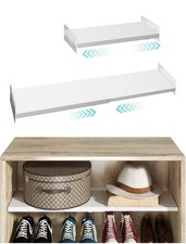 Expandable closet shelves for sale  White Hall