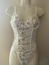 Body transparente de malha de sidra gola V floral com cadarço - XS comprar usado Body transparente de malha de sidra gola V floral com cadarço - XS comprar usado  Enviando para Brazil