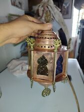 Lampada artigianale marocchina usato  Novi Ligure
