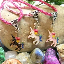 Enamel unicorn charm for sale  Post Falls
