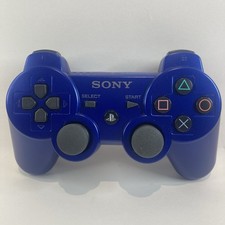Controle sem fio azul Sony Playstation 3 PS3 DualShock 3 testado pelo fabricante de equipamento original comprar usado Controle sem fio azul Sony Playstation 3 PS3 DualShock 3 testado pelo fabricante de equipamento original comprar usado  Enviando para Brazil
