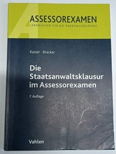 Kaiser staatsanwaltsklausur im gebraucht kaufen  Frankfurt (Oder)