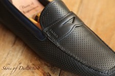 Prada perforated black for sale  SUTTON COLDFIELD