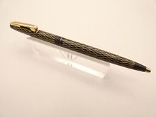 Caneta esferográfica vintage Lady Sheaffer 632 dourada sobre preta, GT, tinta azul *Ex Condição* comprar usado  Enviando para Brazil