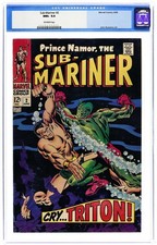 Sub-Mariner #2 CGC 9.6 1968 0029390002 comprar usado  Enviando para Brazil