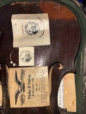 Envelope de cordas vintage para violino E String pacote original águia vazia marca D  comprar usado Envelope de cordas vintage para violino E String pacote original águia vazia marca D  comprar usado  Enviando para Brazil