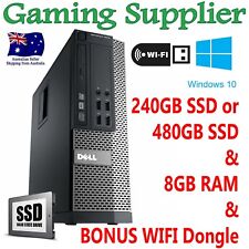 PC Dell OptiPlex 9010 SFF Intel i5 3570 3.4GHz 8 GB Ram 240GB SSD Windows 10 Pro comprar usado  Enviando para Brazil