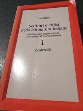 Scrittori critici della usato  Italia