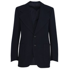 Licona (Áustria) Vintage, Década de 1970, Lapelas Largas, Trevira comprar usado  Enviando para Brazil