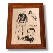 John wayne glass for sale  Fresno
