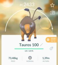 Pokemon Regional Tauros (lv 35 PC) POKEMON GO  comprar usado  Enviando para Brazil