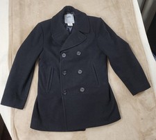Usado, Casaco Naval DSCP Masculino 40R Preto Quarterdeck Coleção Lã Peito Duplo comprar usado  Enviando para Brazil
