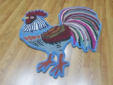 Tibetan rooster rug for sale  Kensington